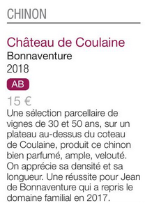 Terres de vin novembre 2020